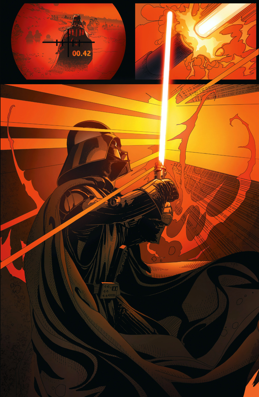 Darth Vader Slaughtering Rebel Soldiers