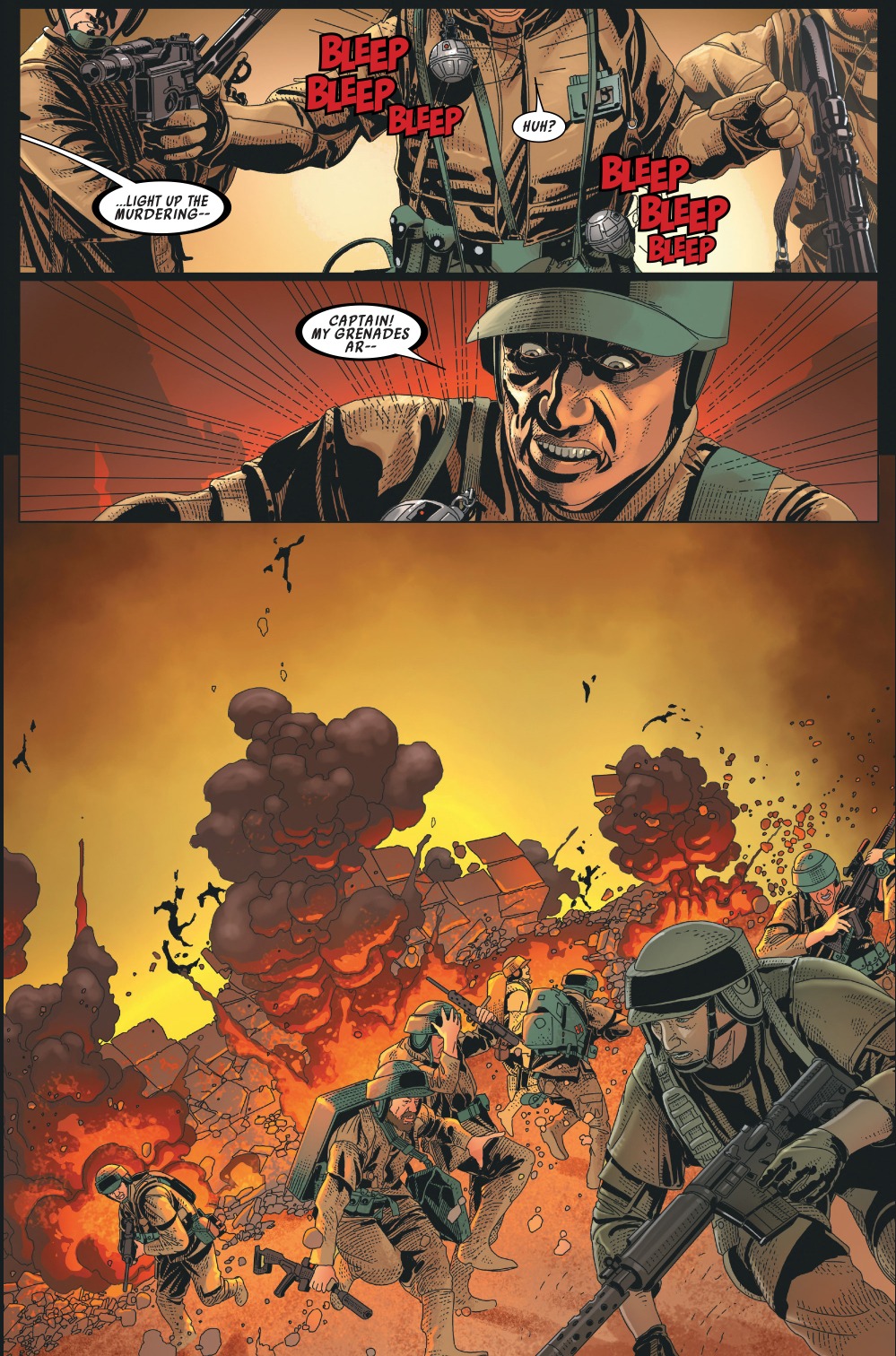 Darth Vader Slaughtering Rebel Soldiers