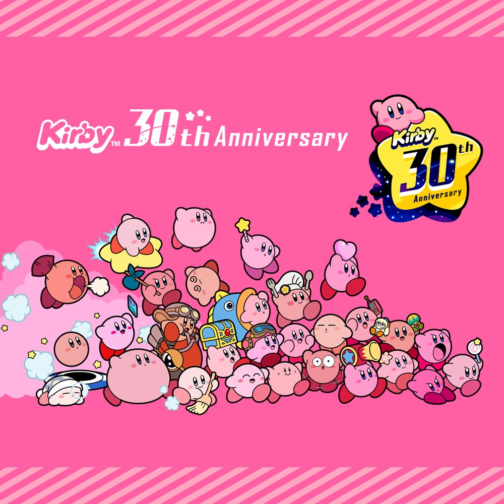 It's the 30th anniversary of the Kirby
