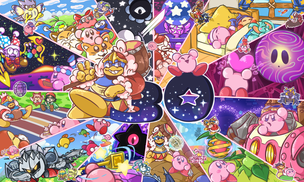 HAPPY 30TH ANNIVERSARY KIRBY