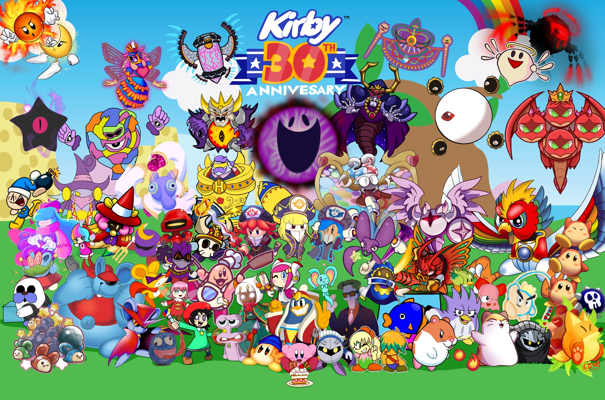 Happy 30th Anniversary Kirby