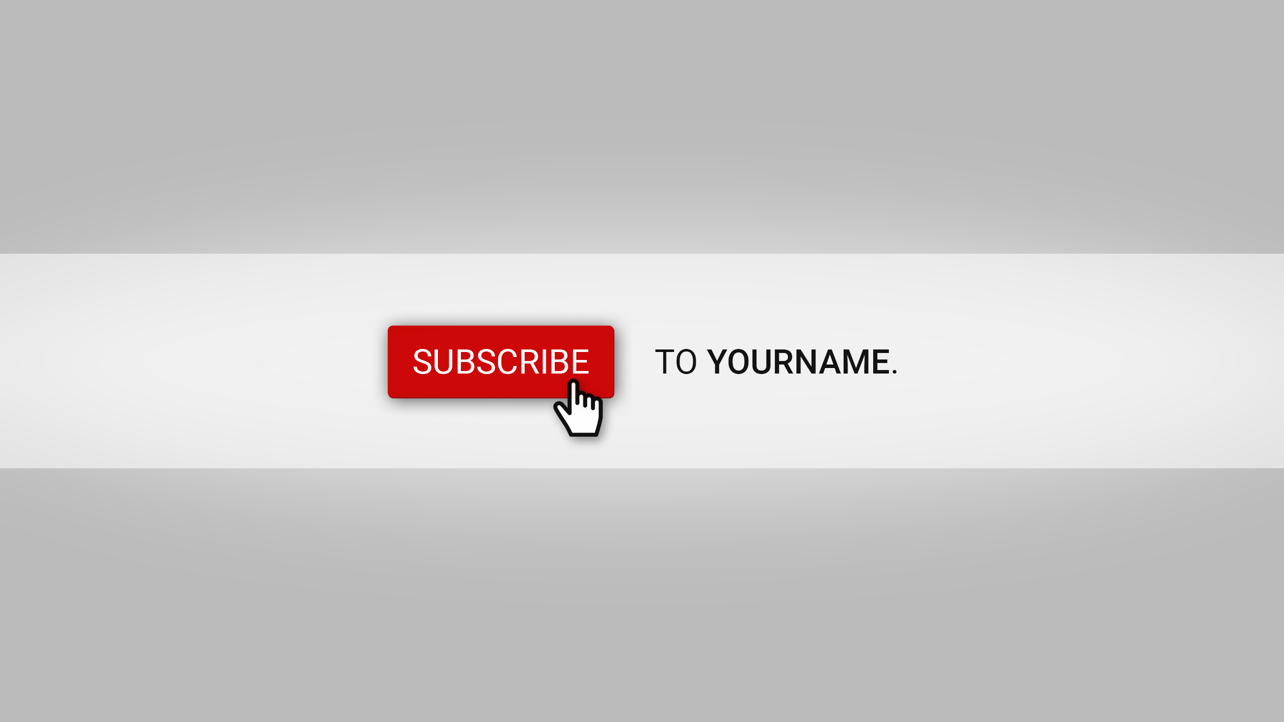 Free Subscribe YouTube Banner