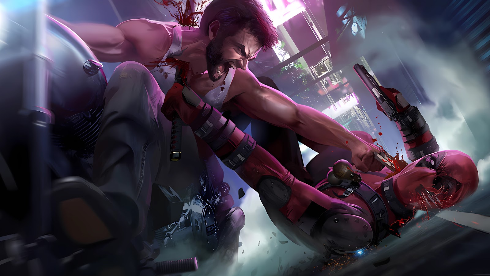 Deadpool vs. Wolverine 4K