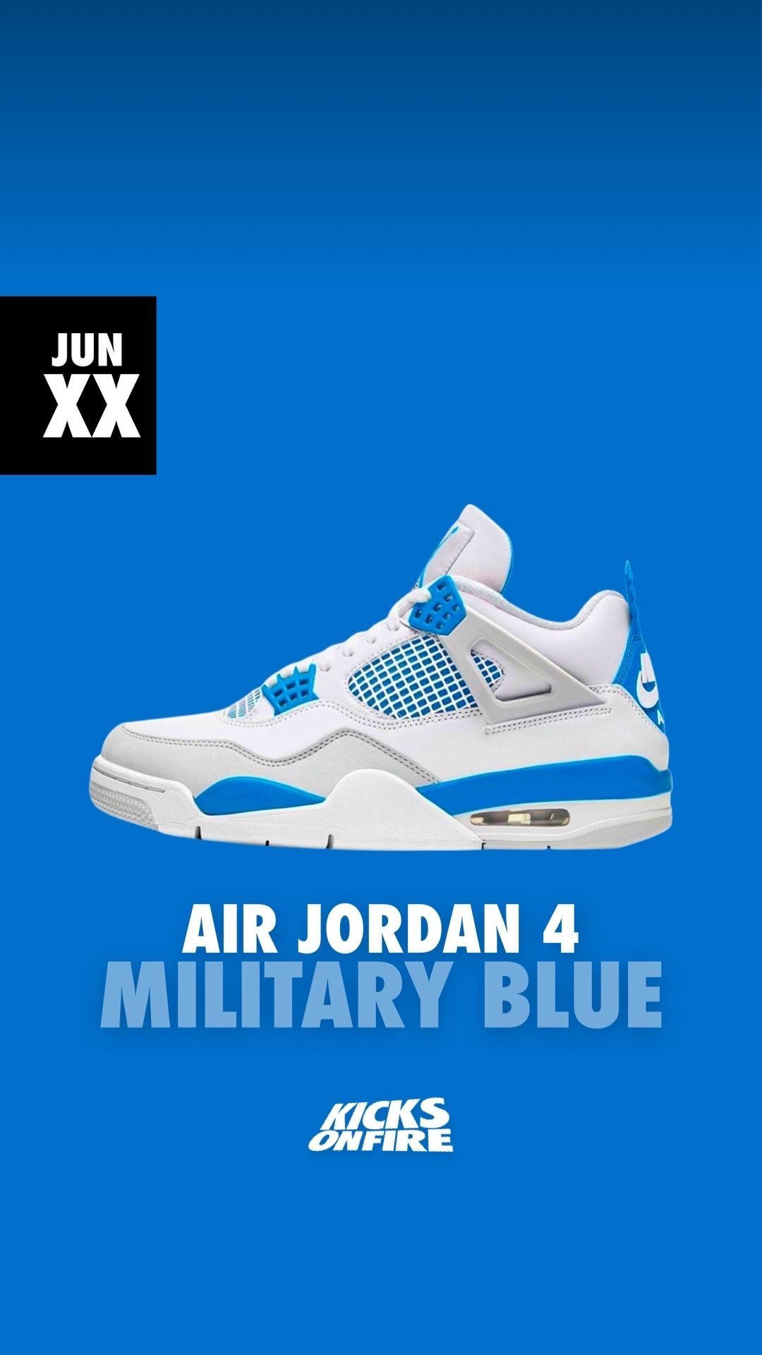 Jordan 4 Military Blue return Summer