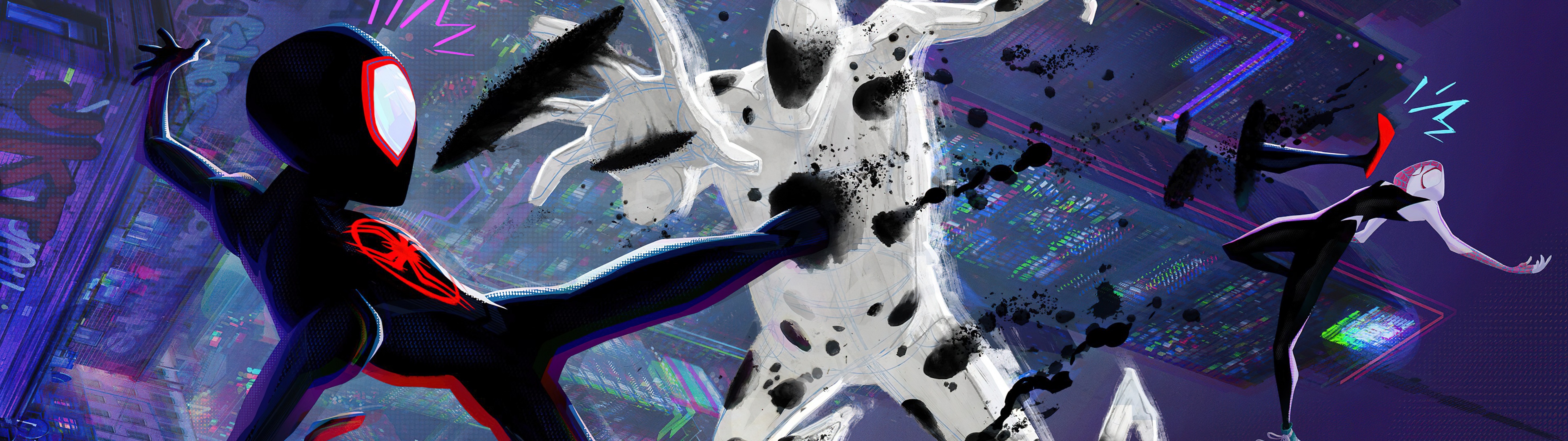 Spider Verse Wallpaper 4K