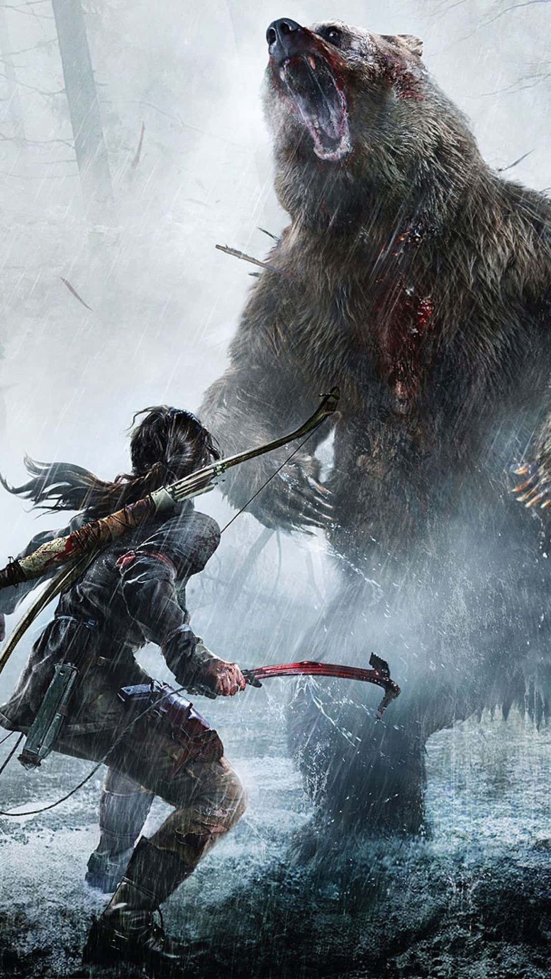 Download Tomb Raider Phone Bear Wallpaper