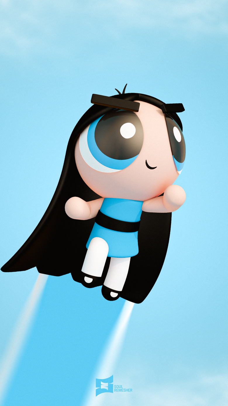 PowerPuff Minji Wallpaper