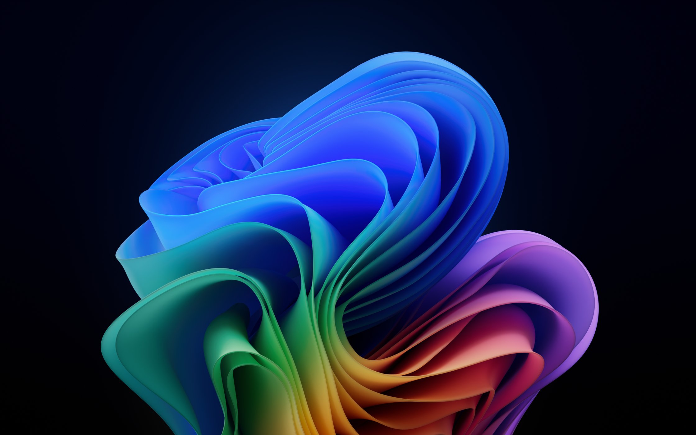 Windows 11 24H2's AI Themed Wallpaper