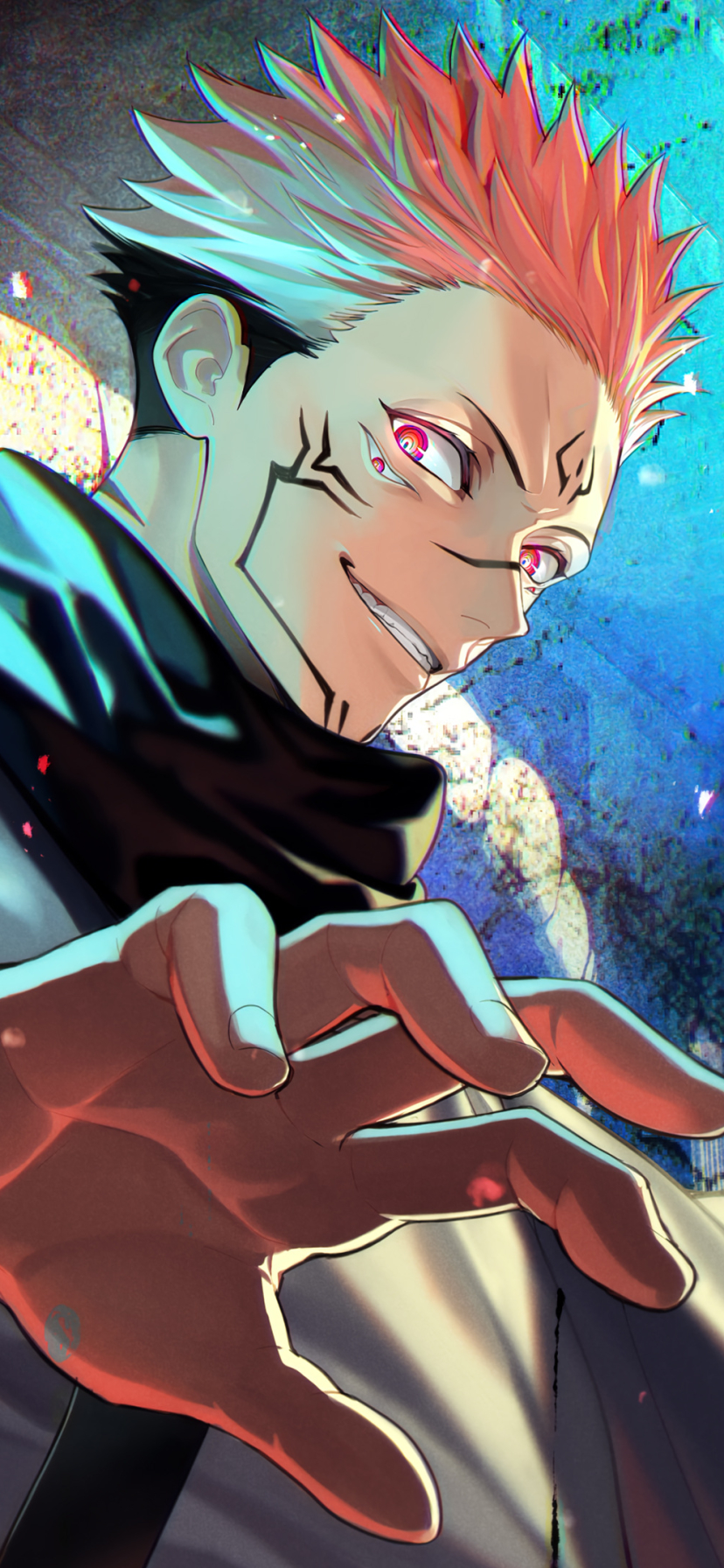 Mobile wallpaper: Anime, Sukuna