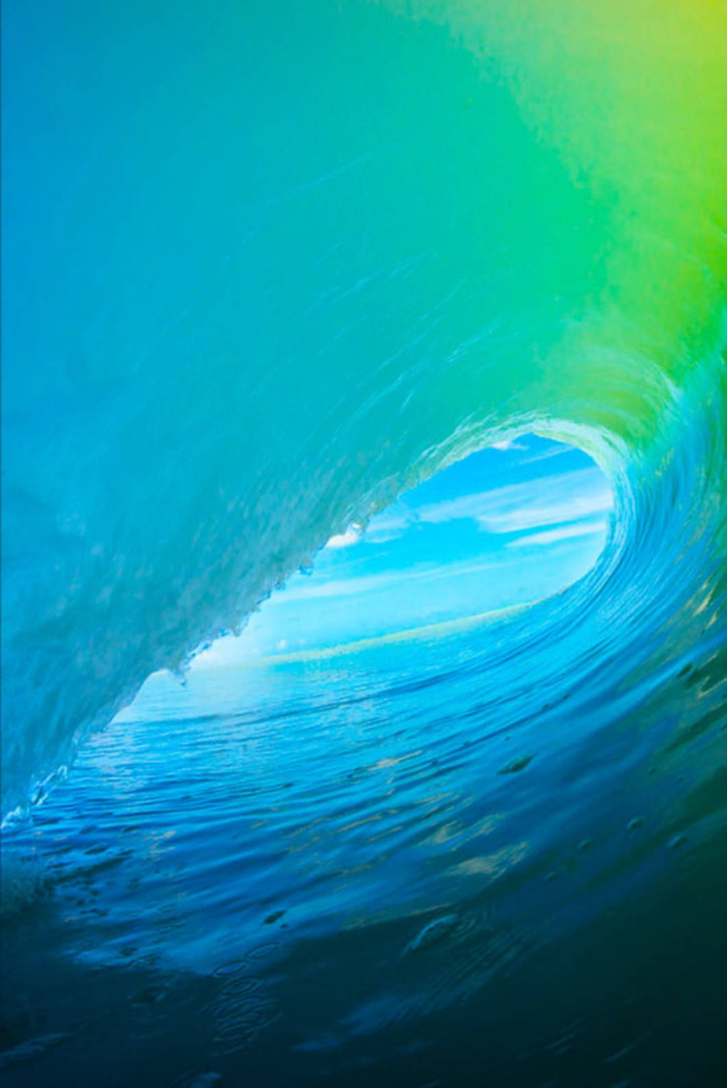 Download Waves iPhone 4s Wallpaper