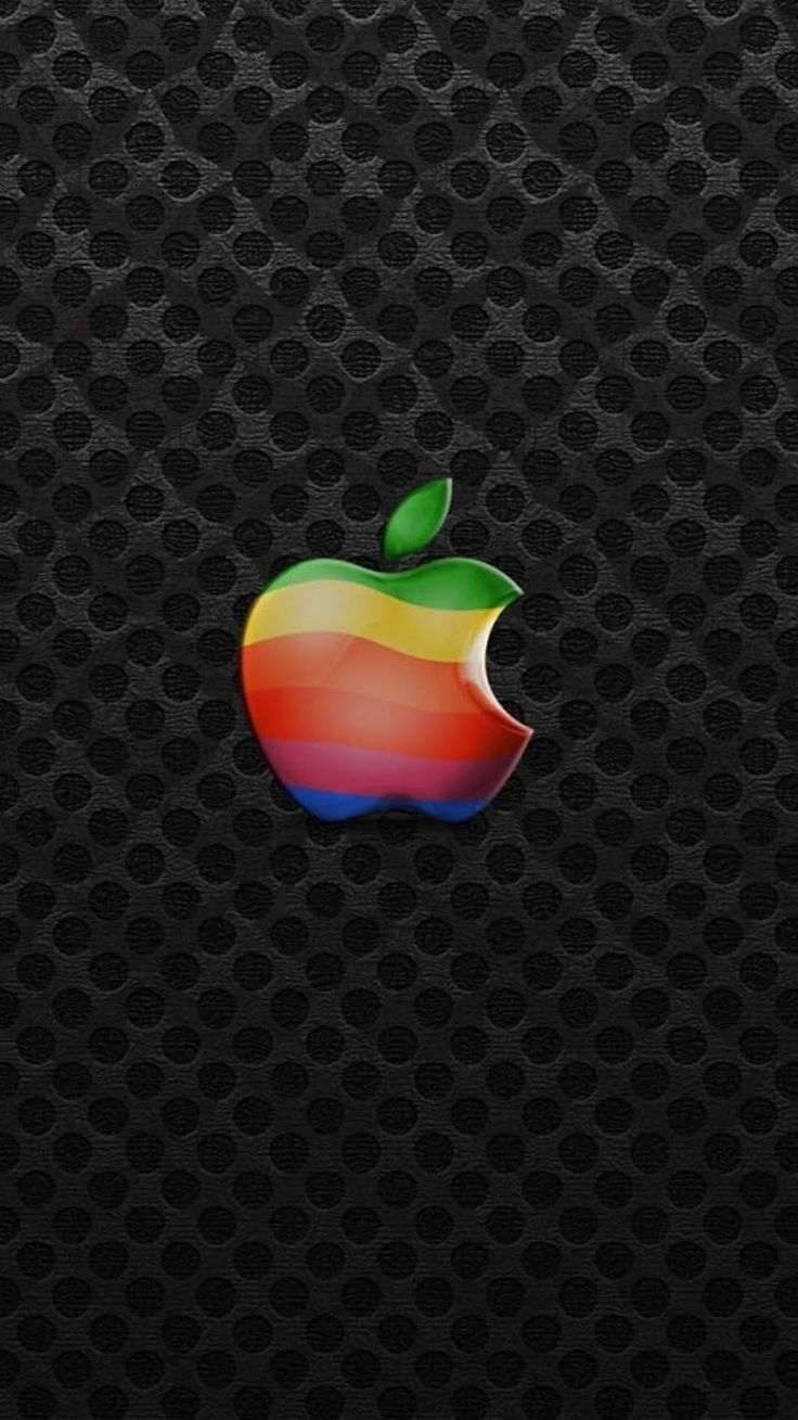 iPhone wallpaper. Apple logo wallpaper