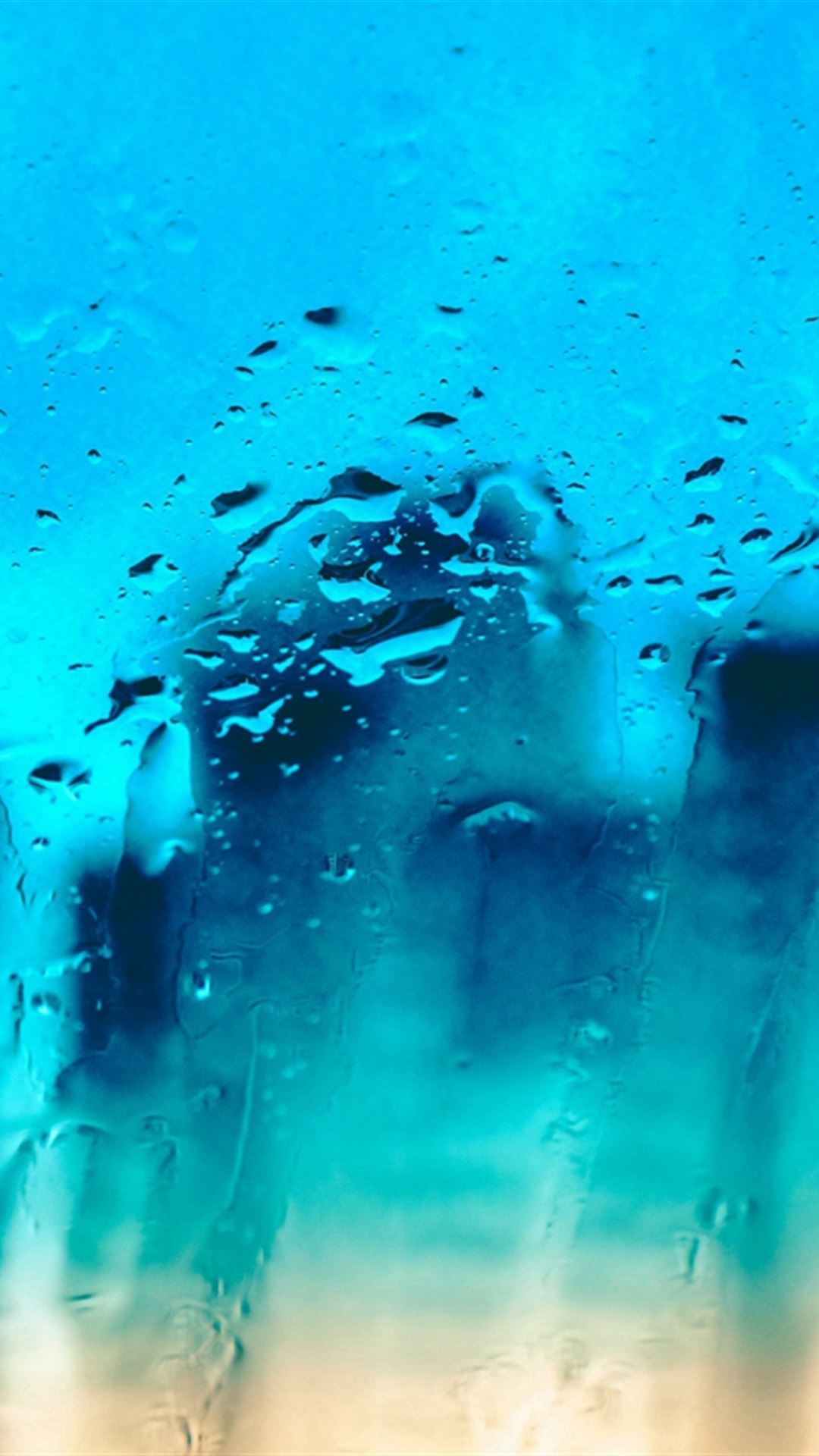 Glass Surface Drops Texture iPhone 4s