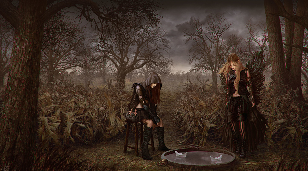 Desktop Wallpaper Gothic Fantasy Two