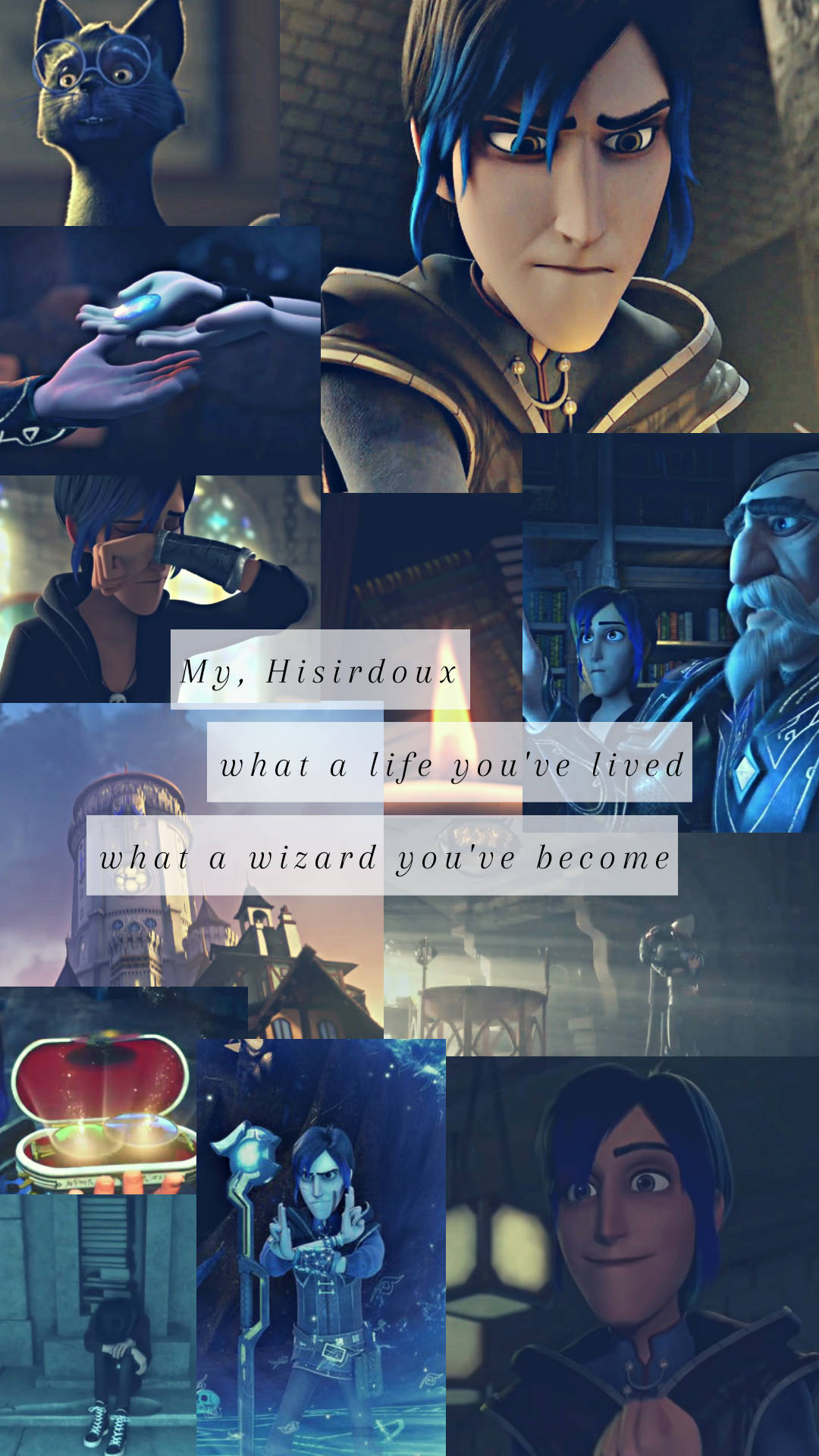 Arcadia Douxie Collage Wallpaper