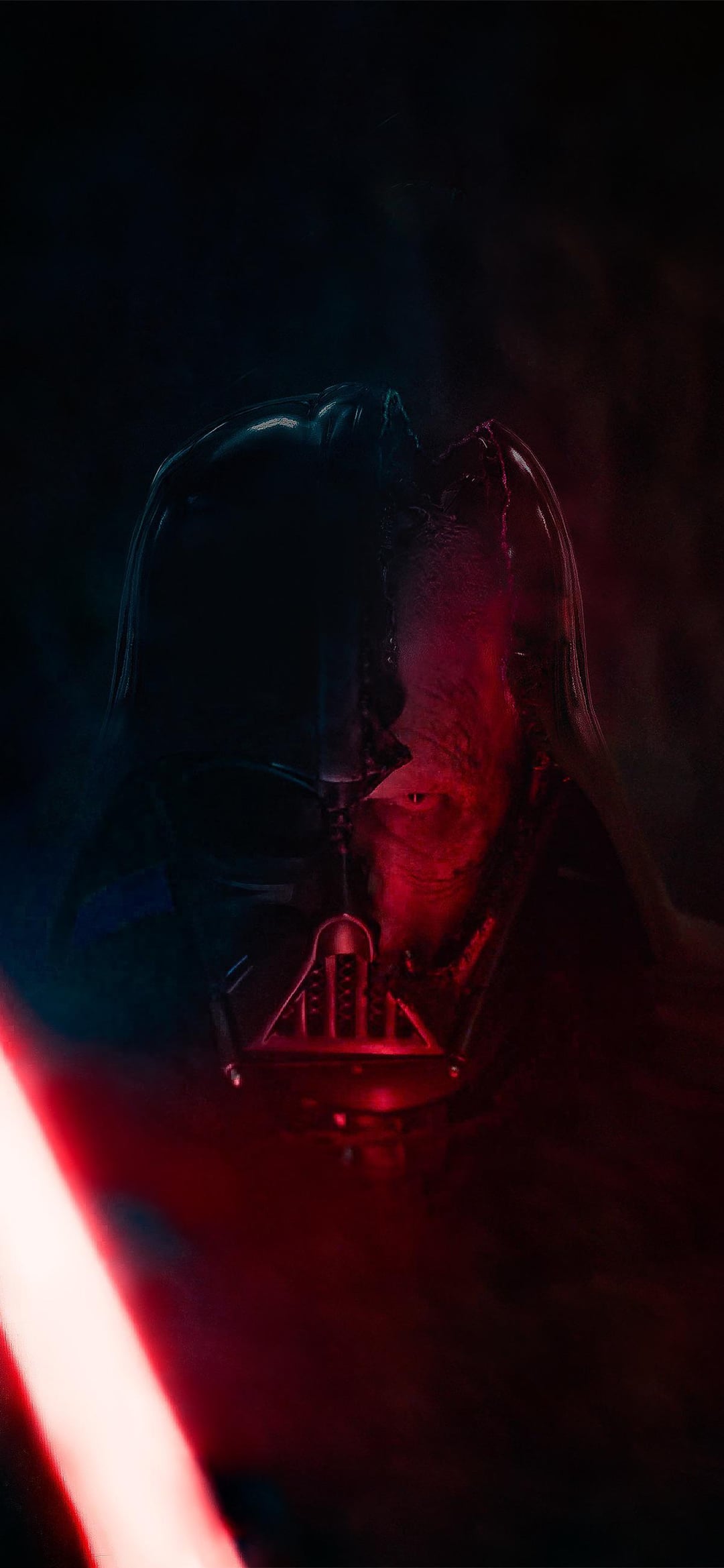 Darth Vader / Anakin broken helmet