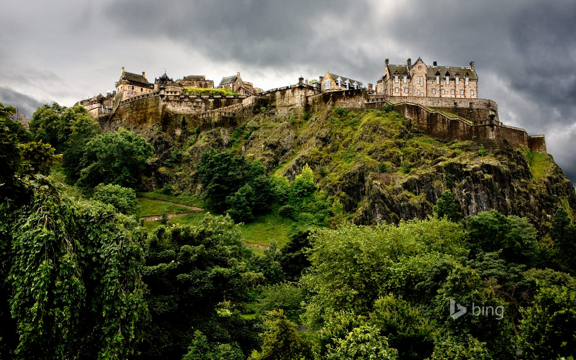 Edinburgh Castle, Scotland Wallpaper