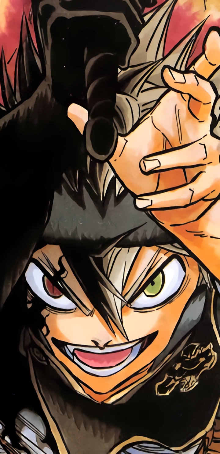 Mobile wallpaper: Anime, Asta Black