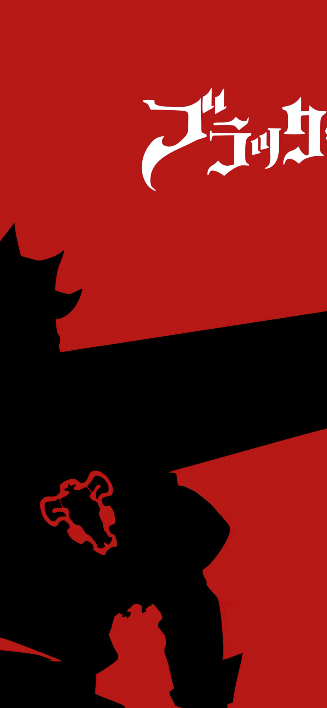 Asta Wallpaper 4K, Silhouette, Black Clover