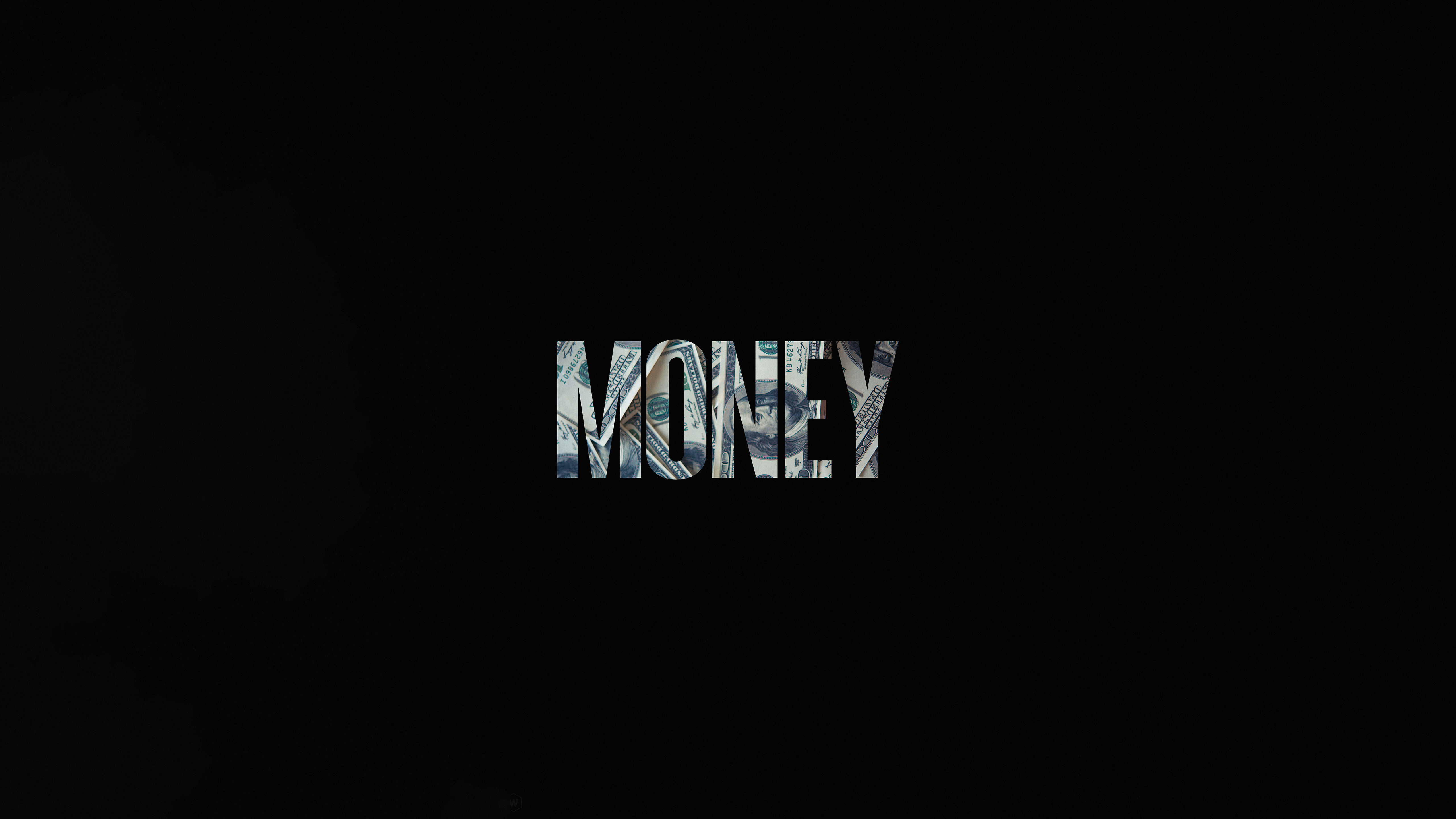 Money 5k Wallpaper, HD Typography