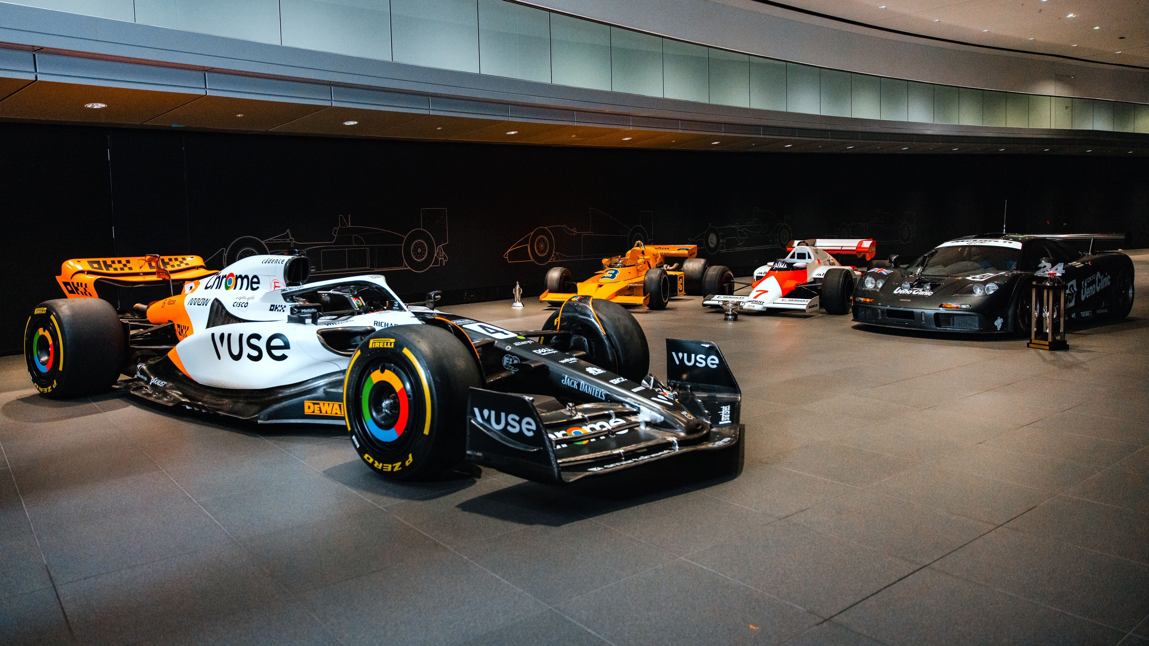 Check out McLaren's Triple Crown livery