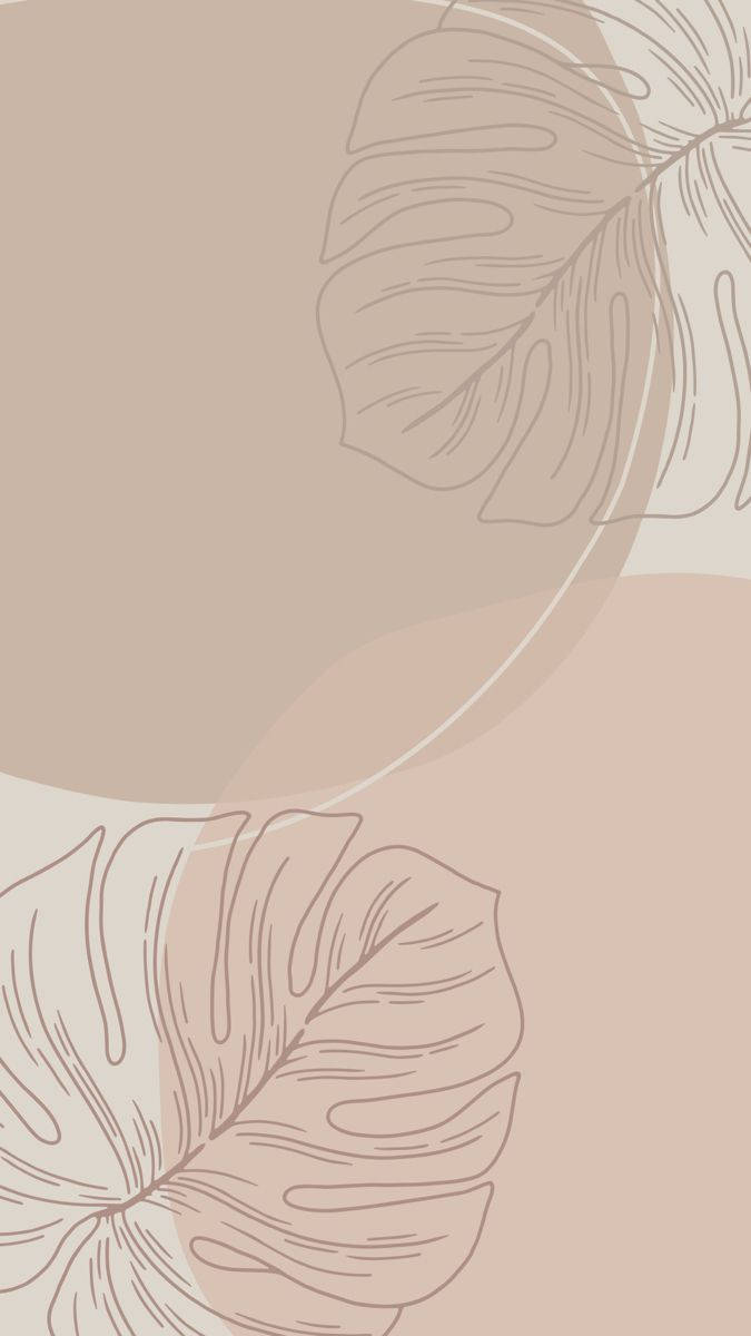 Beige Aesthetic Phone Wallpaper
