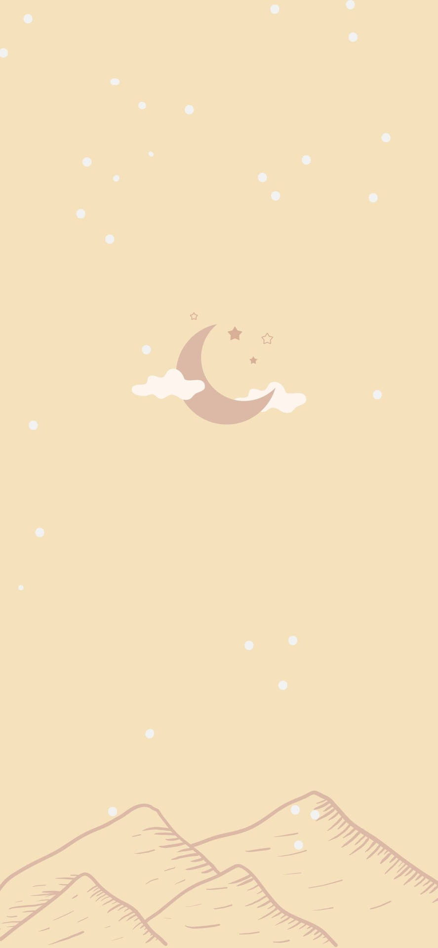 Beige Aesthetic Phone HD Wallpaper