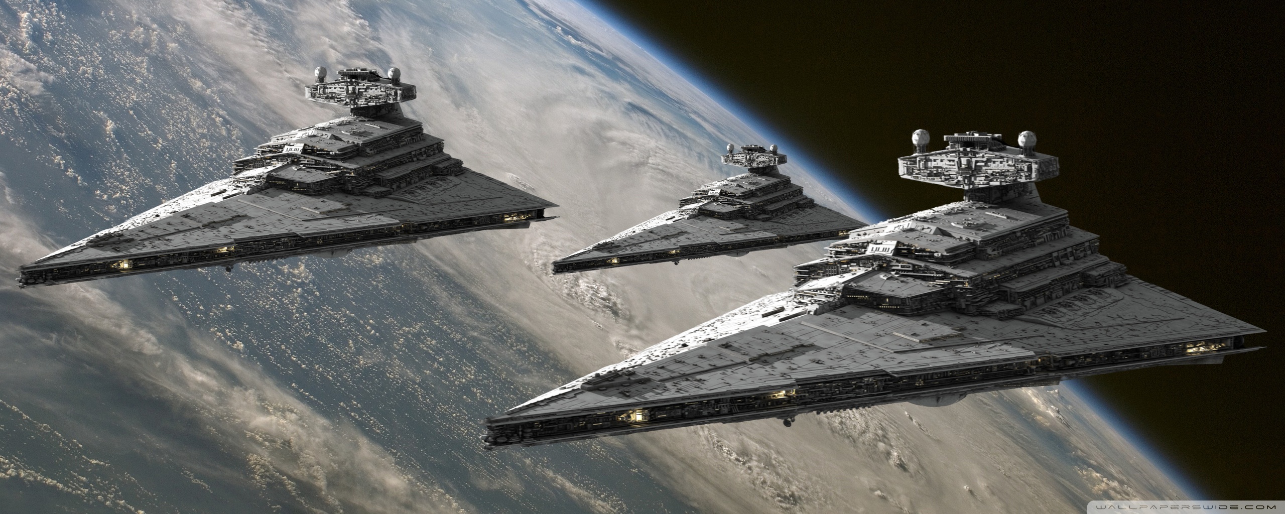 Star Wars Ships 4K UHD Wallpaper for UltraHD Desktop and TV, Dual Monitor, Smartphone and Tablet Devices