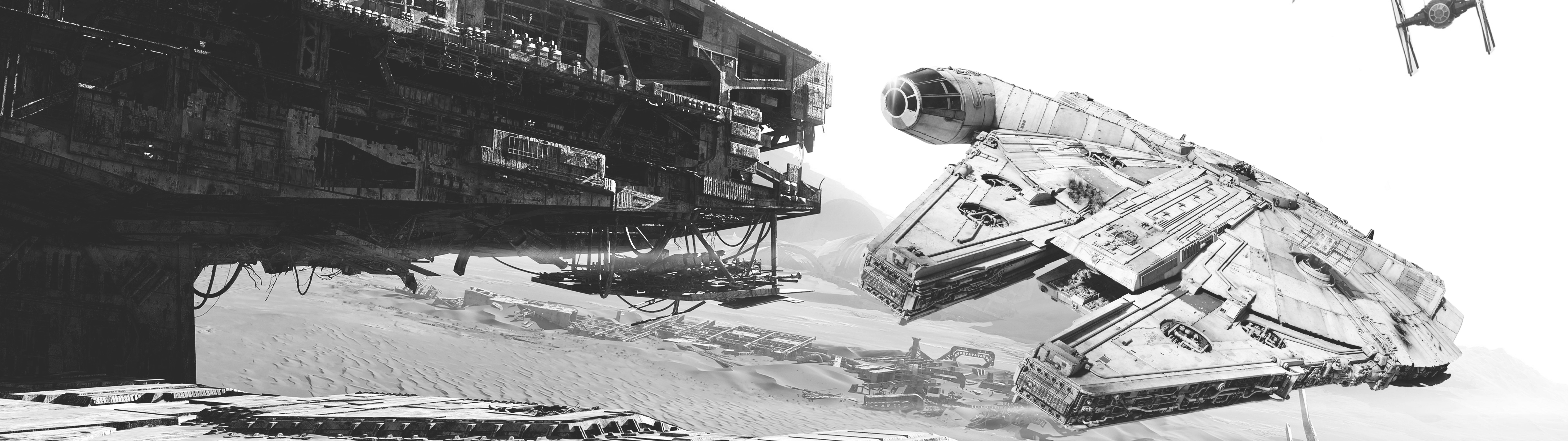 Star Wars Dual 4K Wallpaper