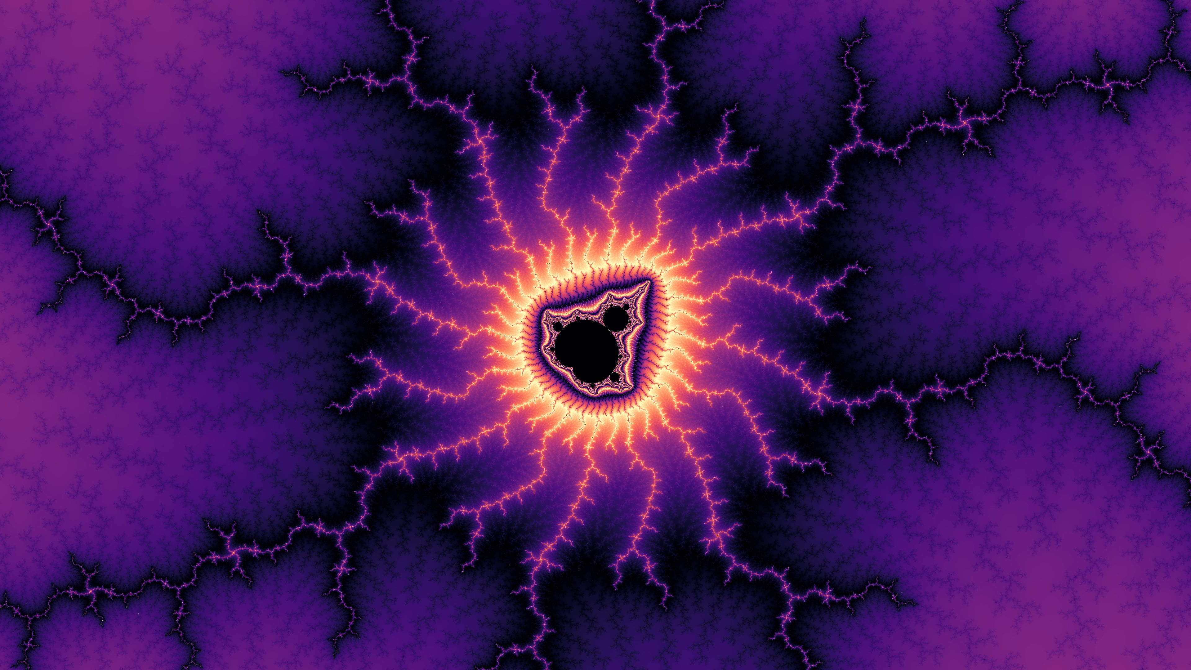 Abstract Fractal 4k Ultra HD Wallpaper