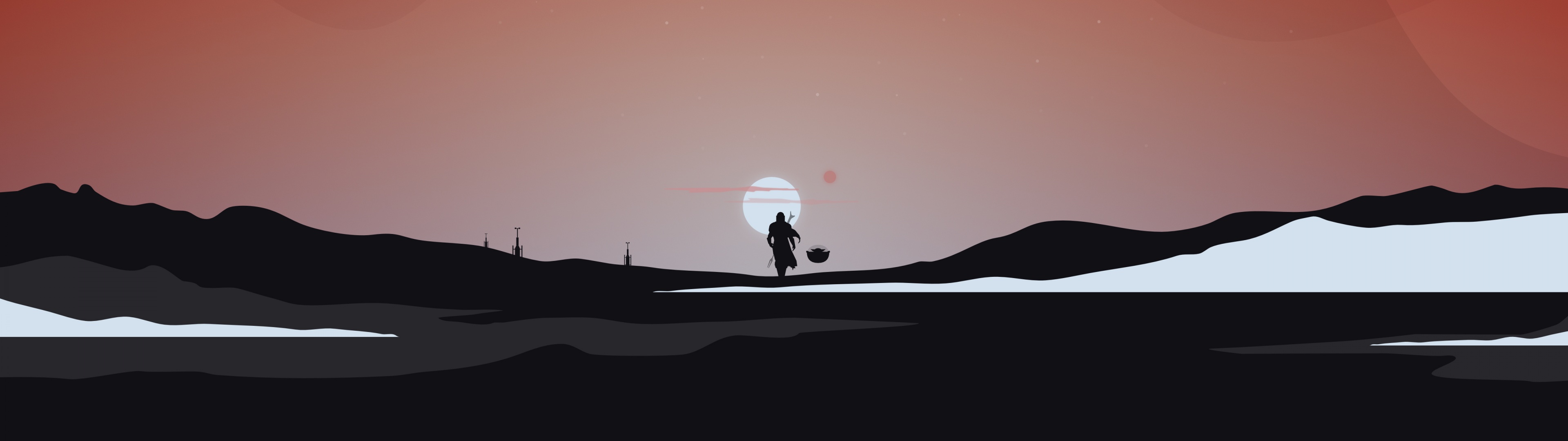 Dual Monitor HD Wallpaperx1080