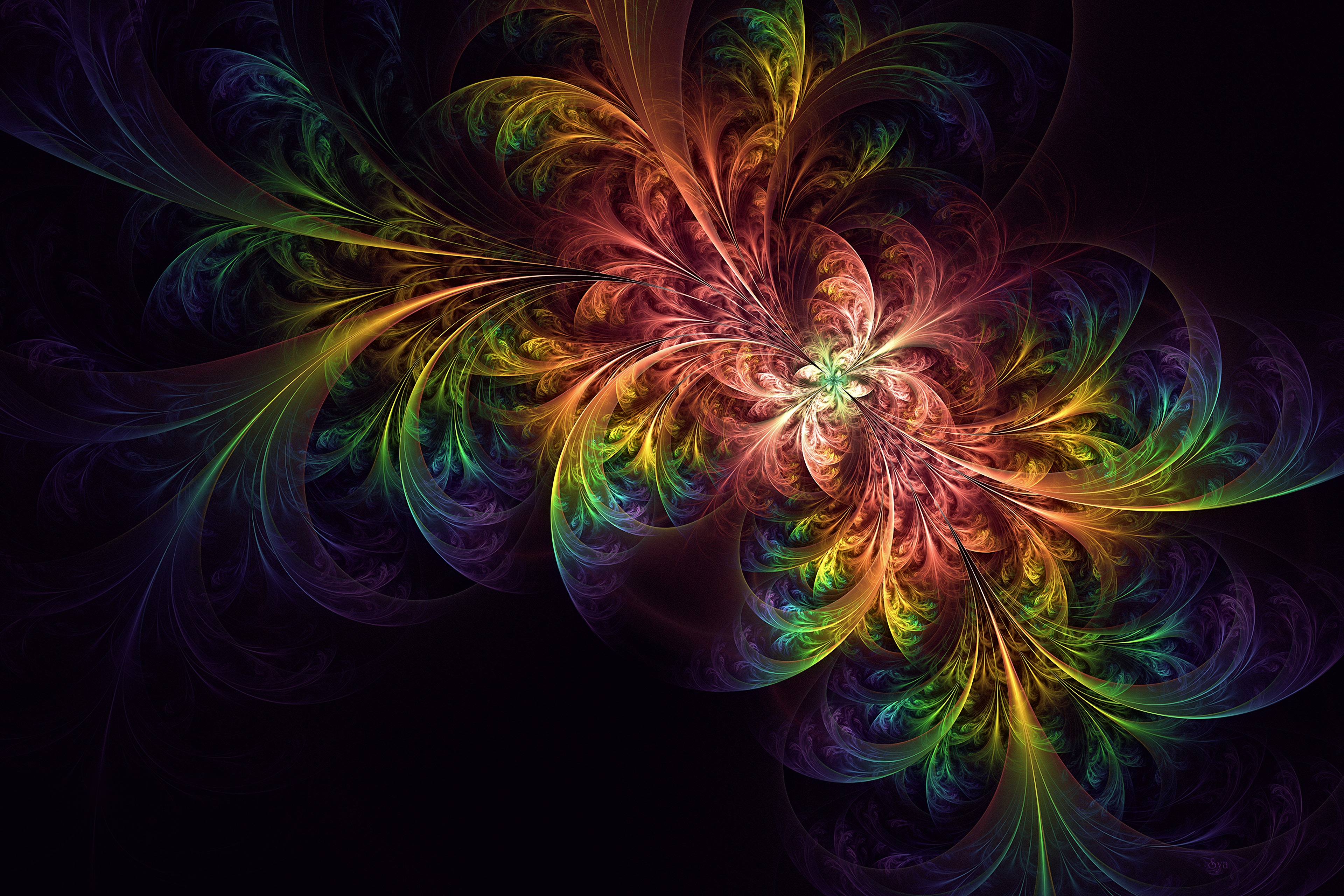 Fractal wallpaper for desktop