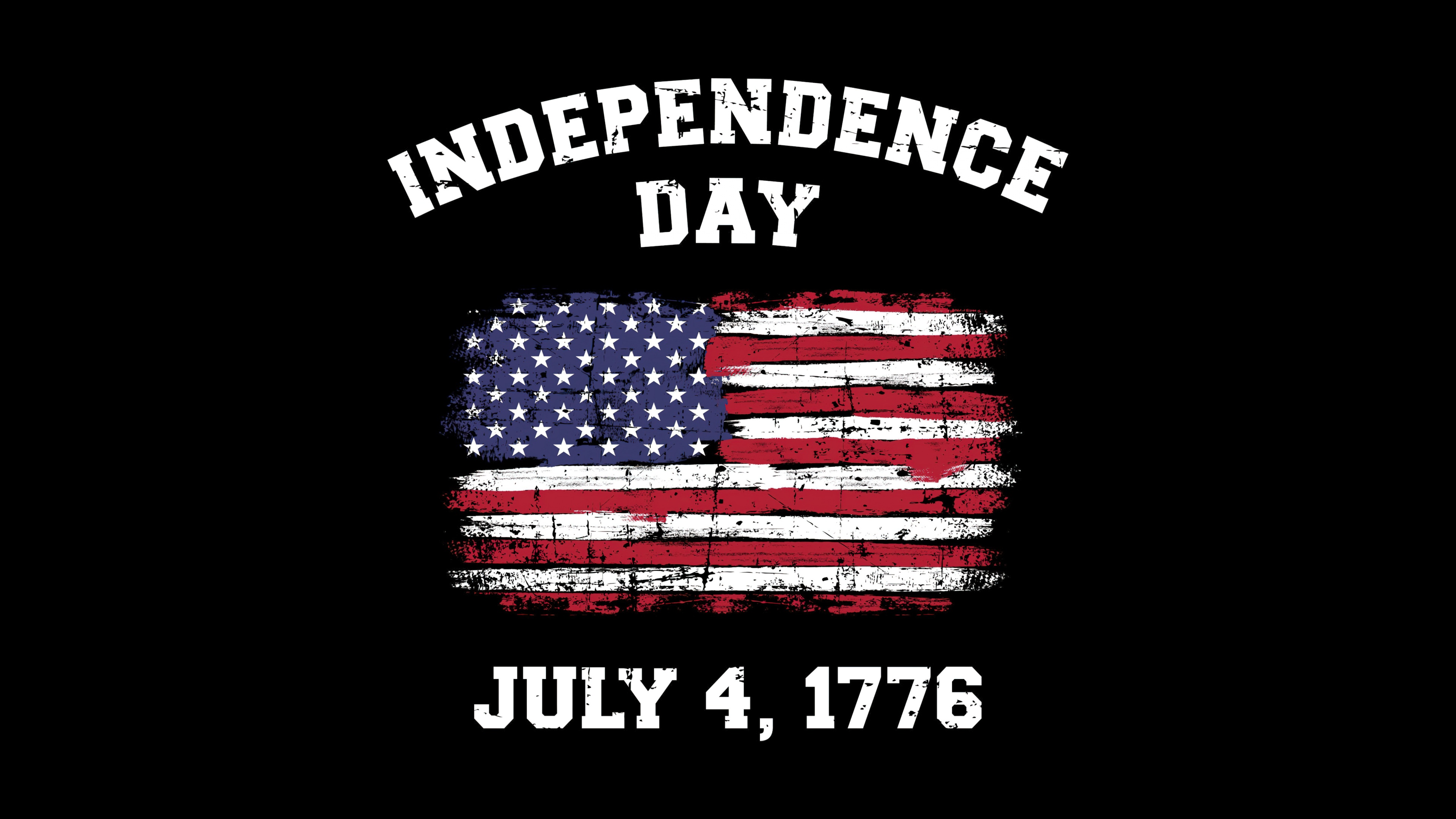 July 4 1776 Independence Day Wallpaper 5K
