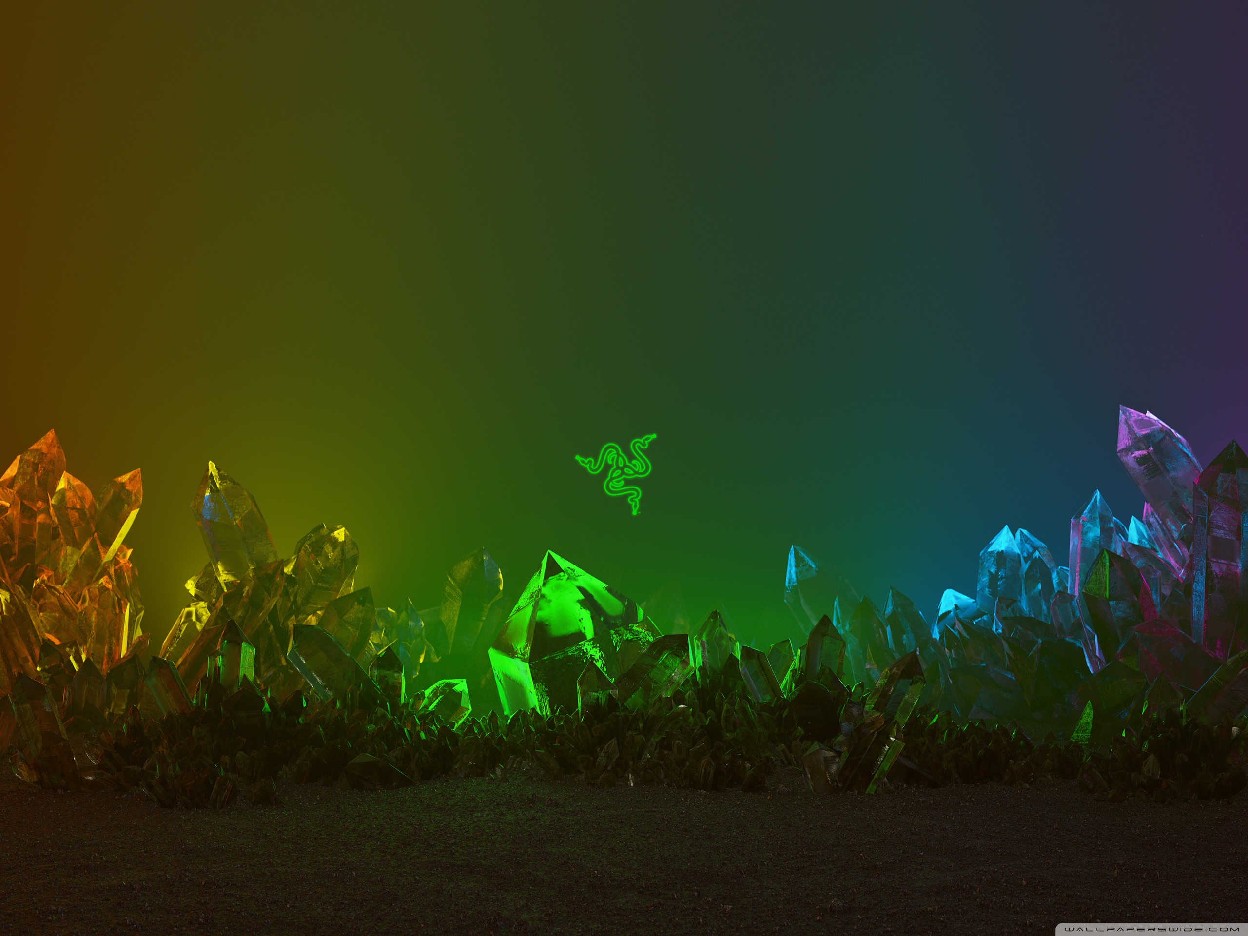 Razer Chroma Crystals Background Ultra