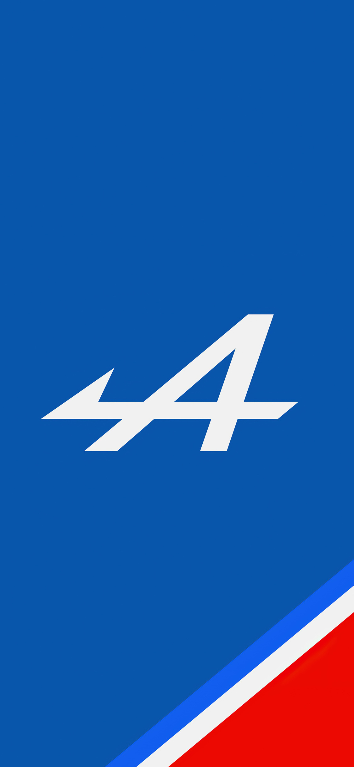 Alpine F1 Logo Minimal iPhone