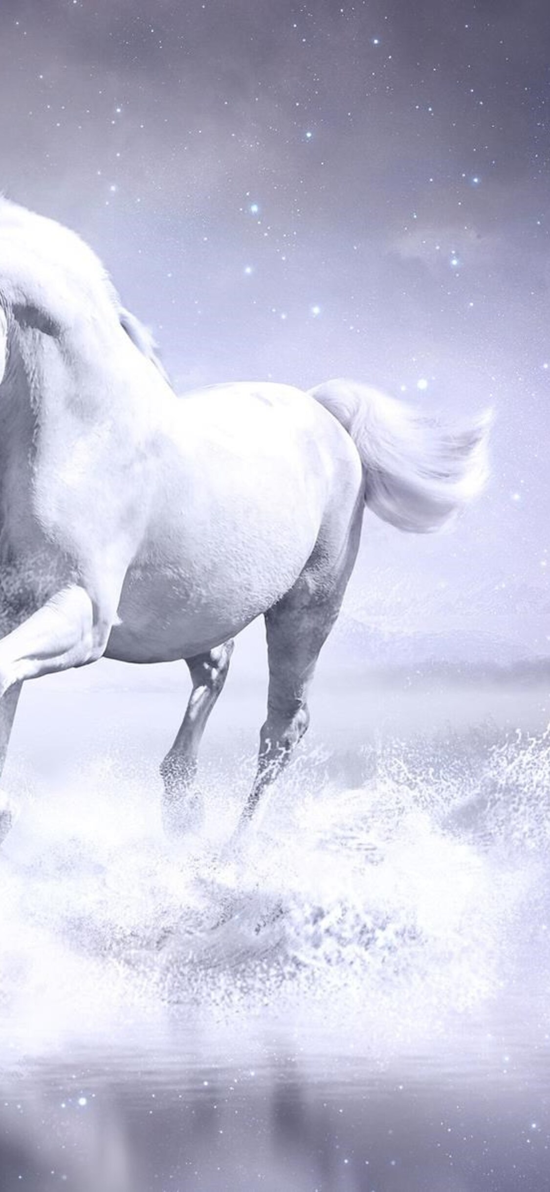 White Horse iPhone XS, iPhone