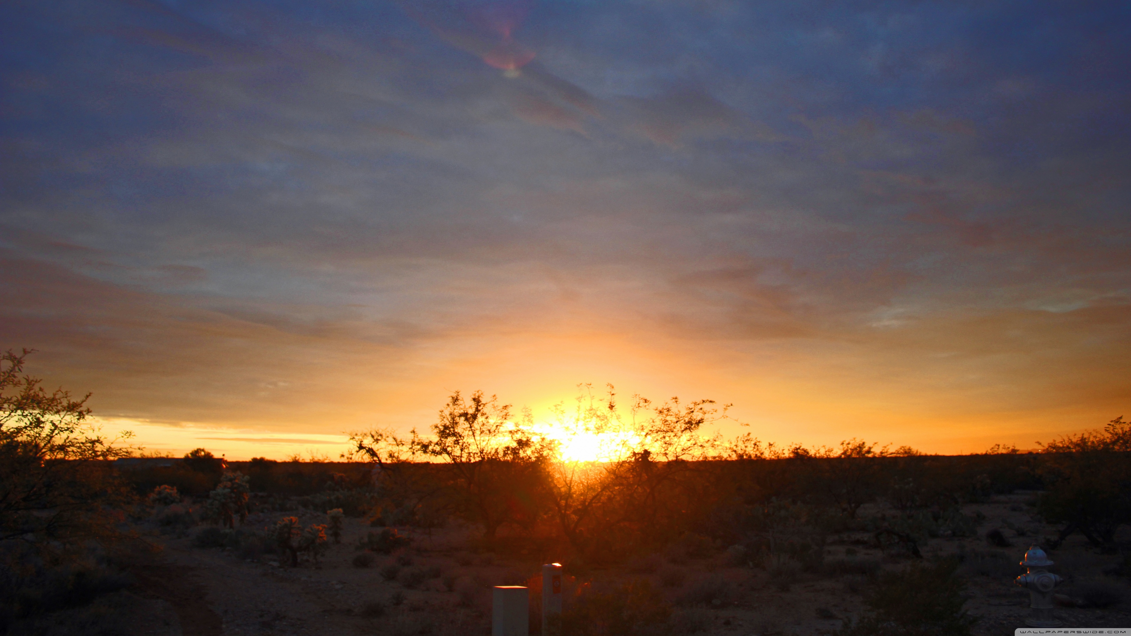 Arizona Sunset Ultra HD Desktop