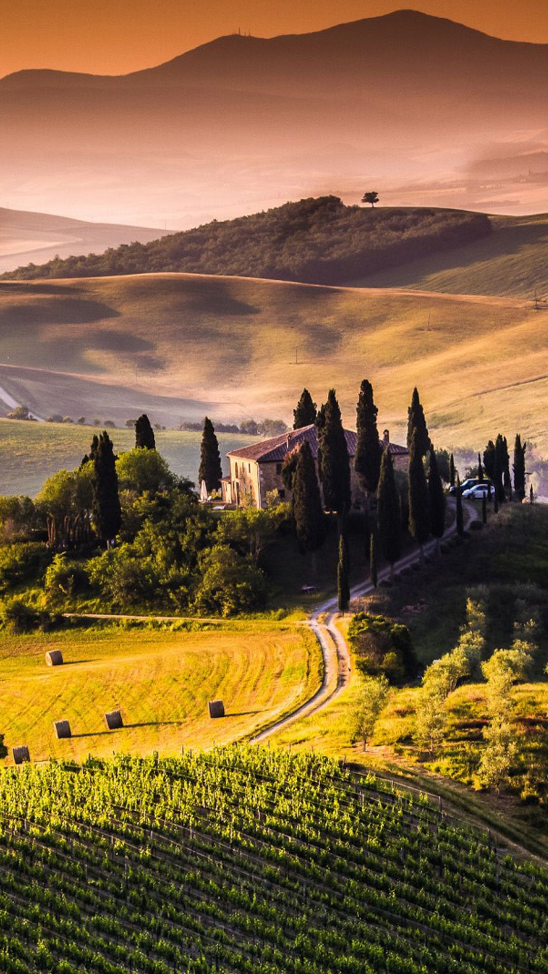 Italy landscape, Tuscany italy travel