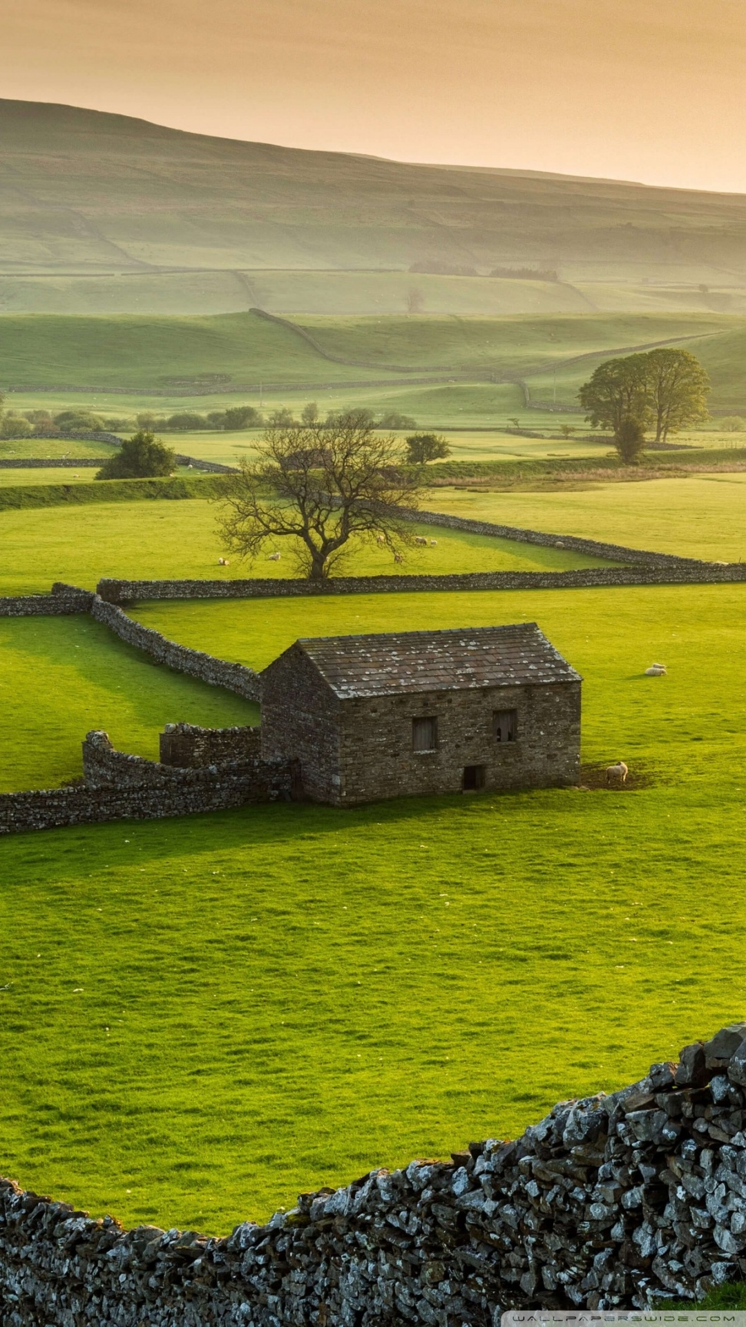 England Countryside Landscape Ultra HD