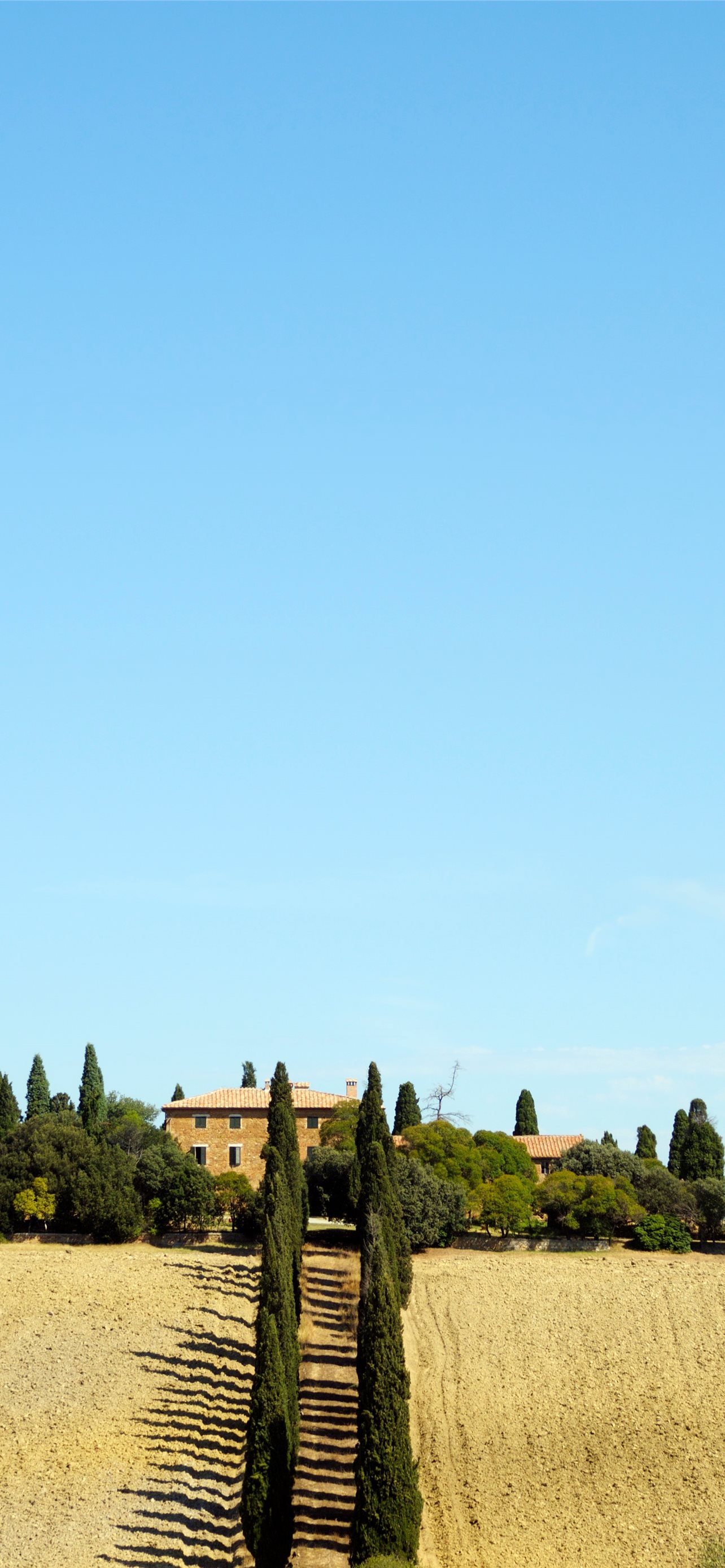 tuscan countryside iPhone Wallpaper