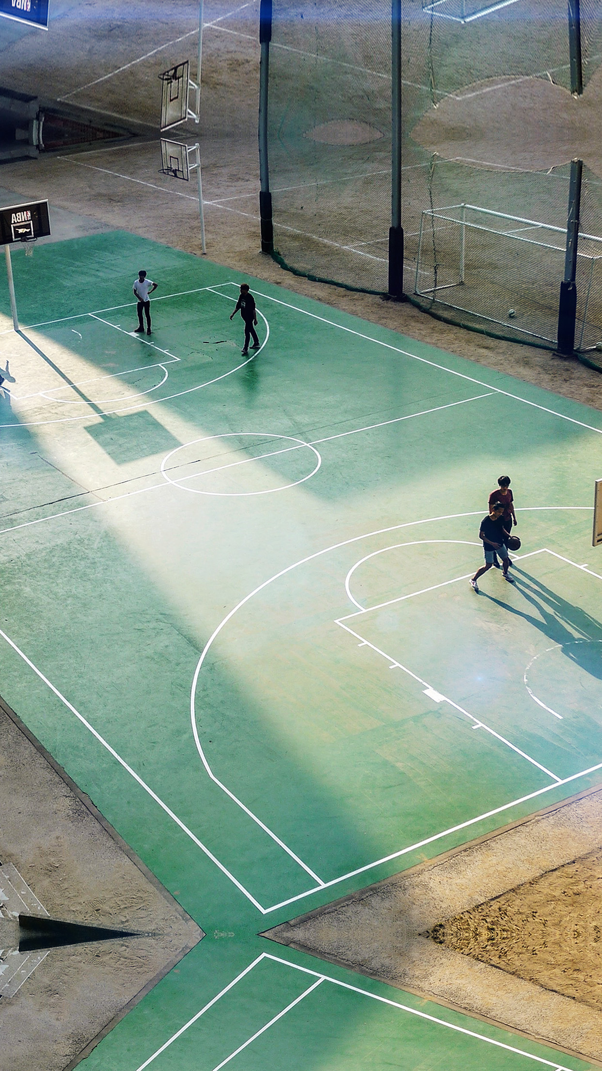 Basketball Green City Sports Art