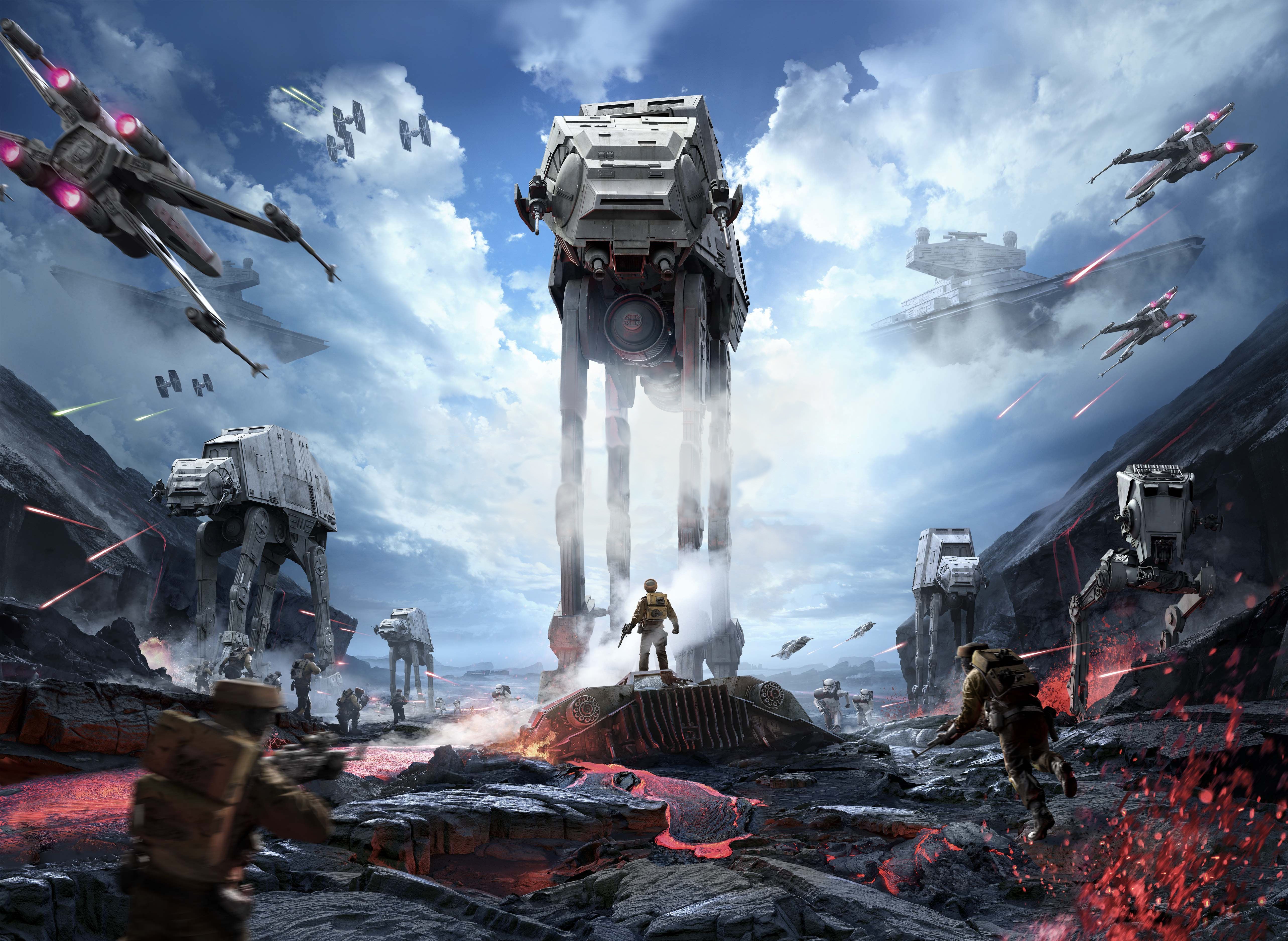 All Star Wars Battlefront Wallpaper + Concept art
