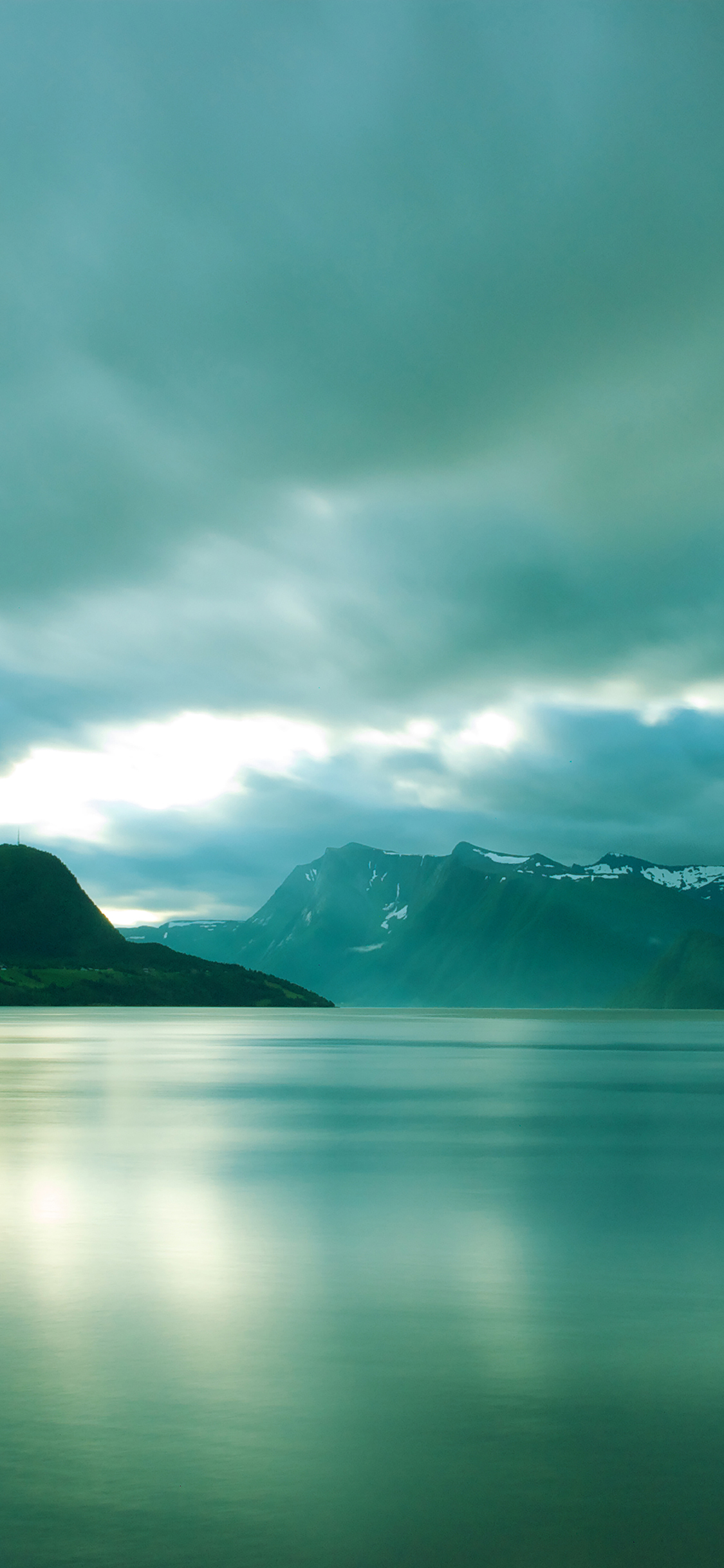 Lake Mountain Green Calm Nature