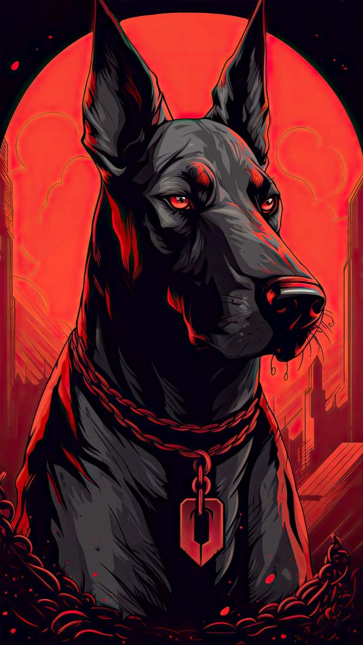 Dobermann IPhone Wallpaper HD
