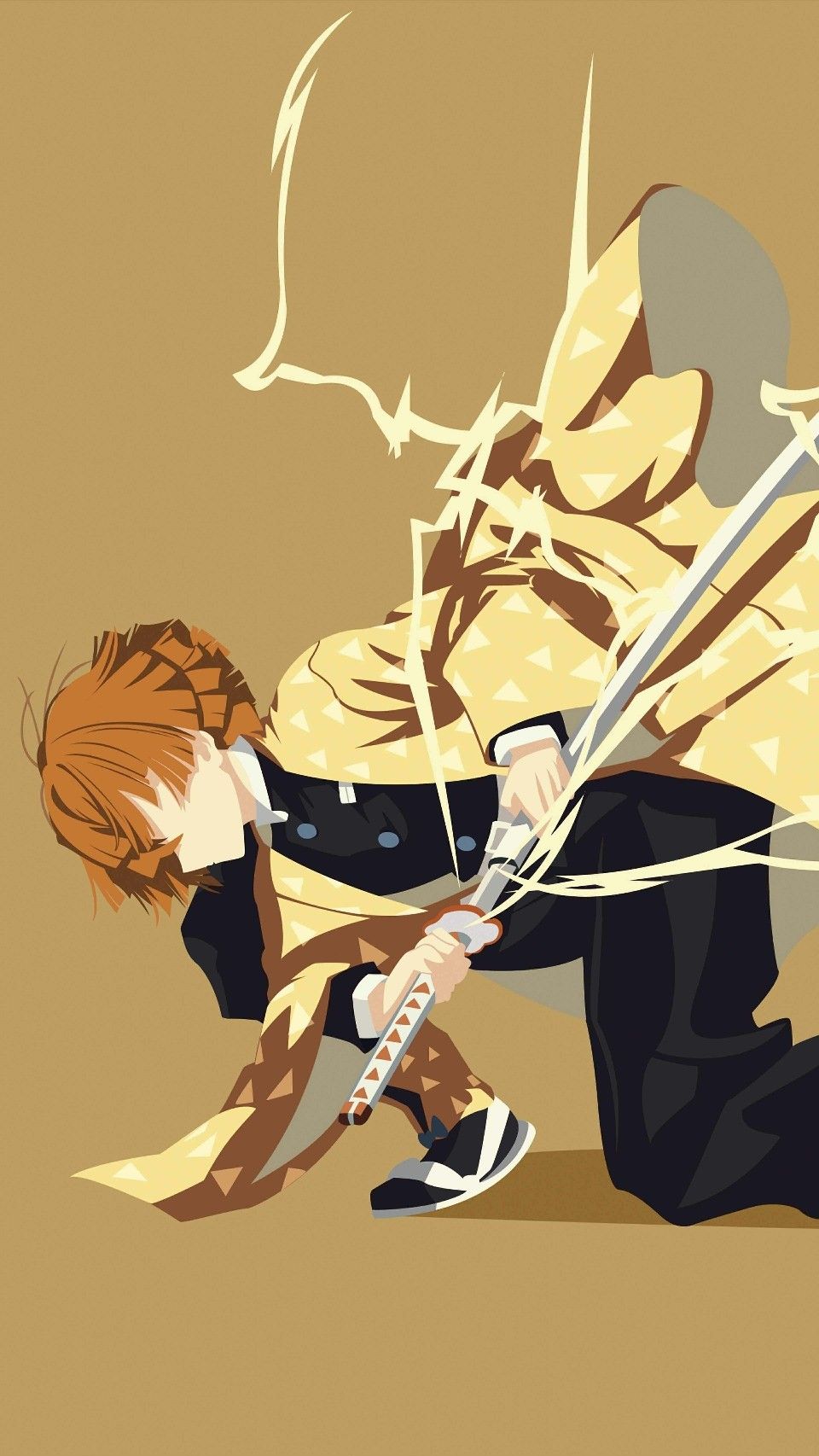 Zenitsu Agatsuma wallpaper. Demon