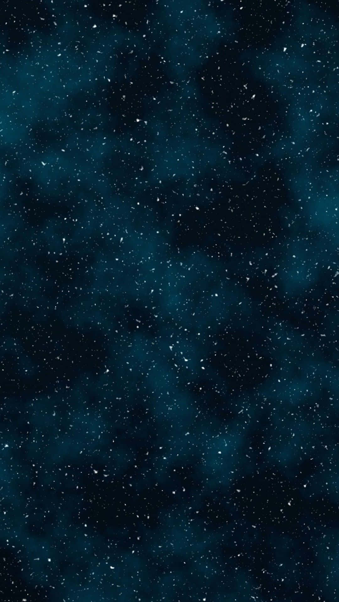 Blue Galaxy iPhone Wallpaper