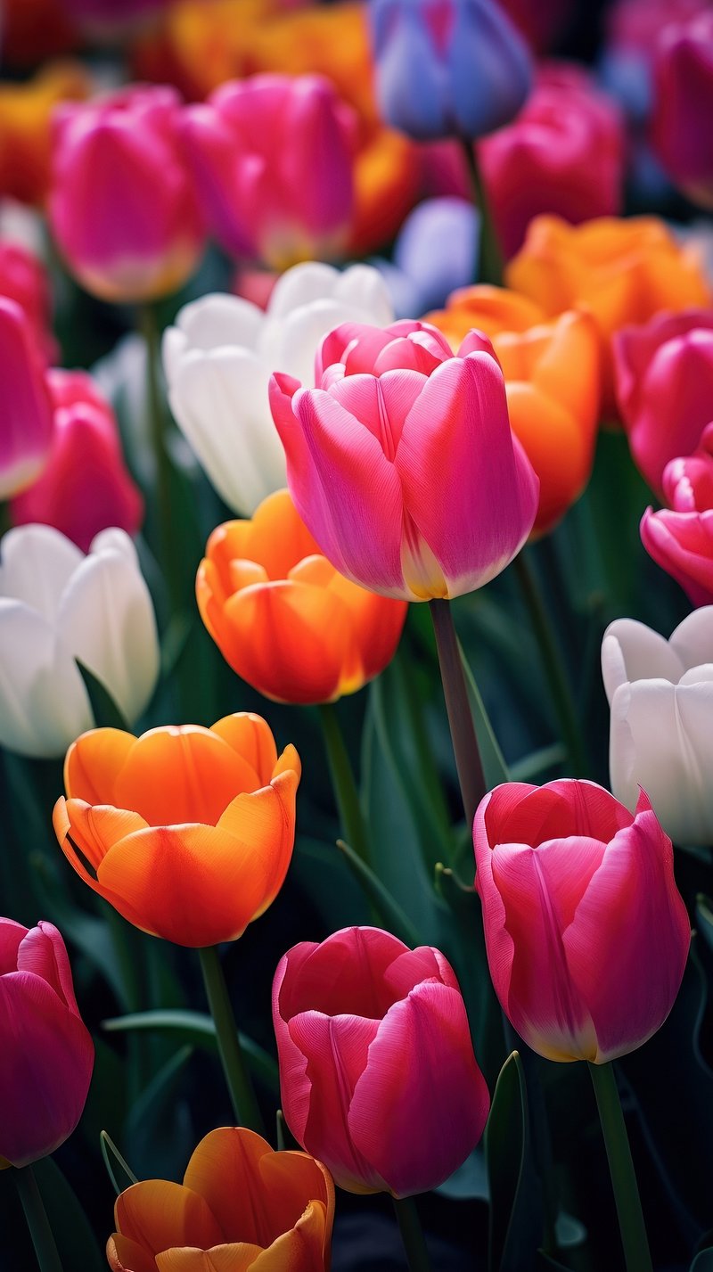 iPhone Wallpaper Tulips Image. Free