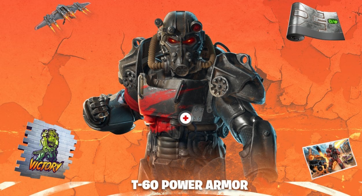 T 60 Power Armor Fortnite Wallpapers Wallpaper Cave