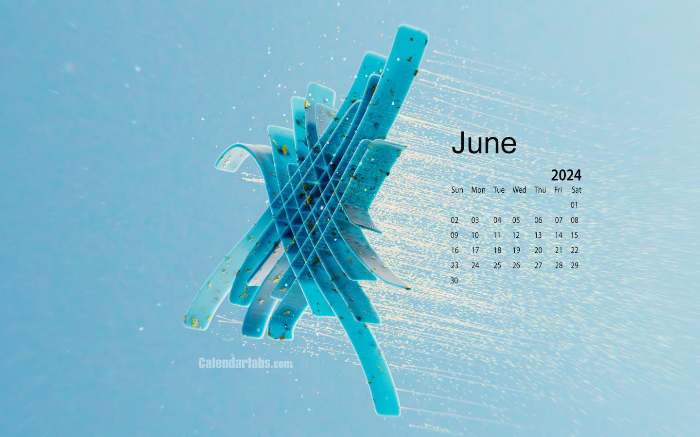 June 2024 Desktop Wallpaper Calendar