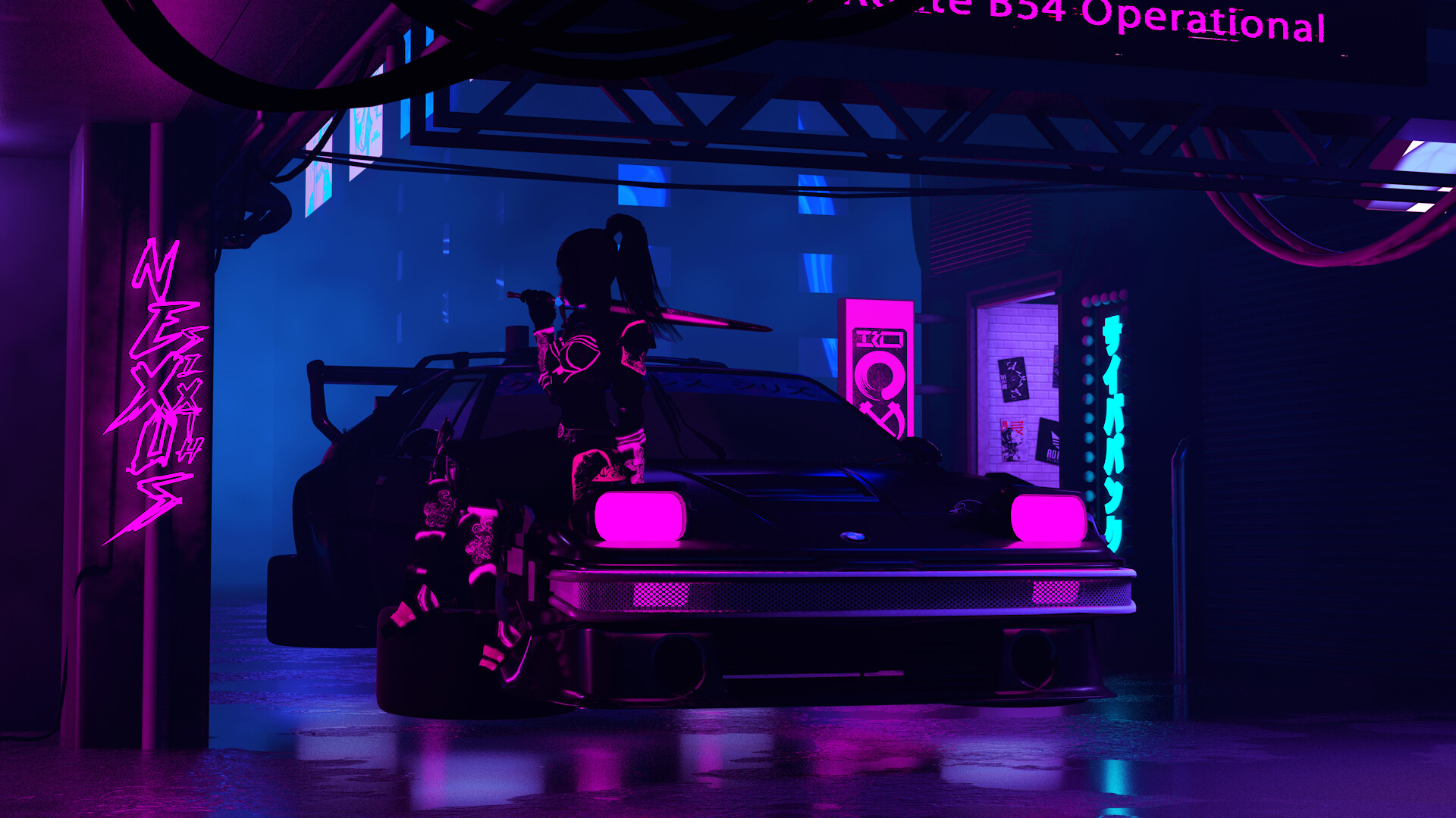 Zoltan Kocs Dystopian Car