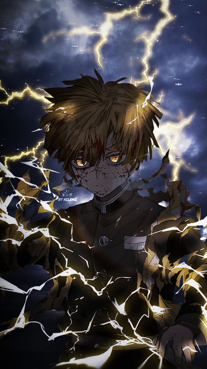 Zenitsu wallpaper. Samurai anime, Cool